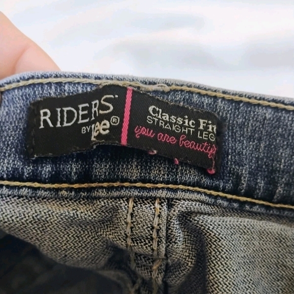 Riders by Lee Women's Light Blue Straight Leg Jeans - Picture 2 of 8